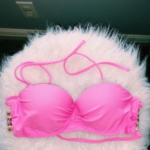 Pink swim top: perfect condition w/tribal detail